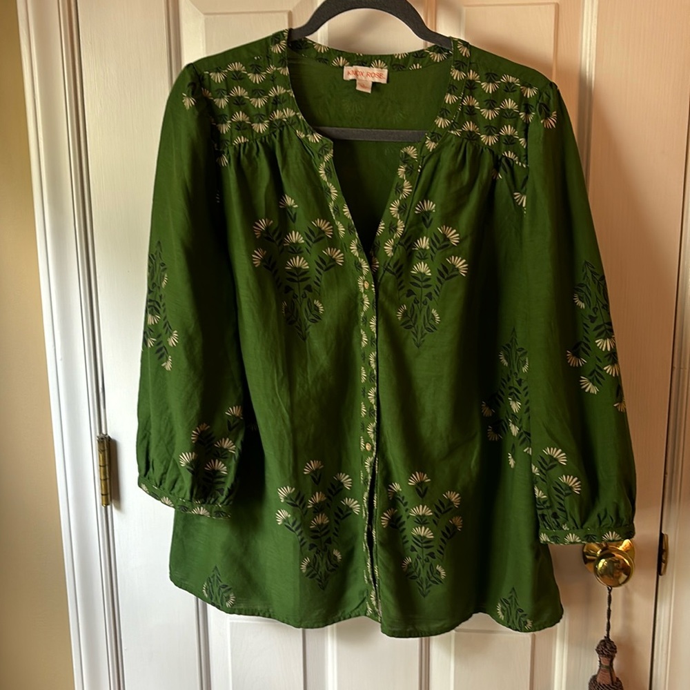 Knox Rose blouse - size L